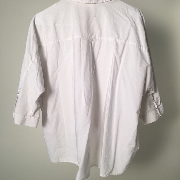 Anthropologie white blouse - Picture 2 of 2
